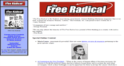 Desktop Screenshot of freeradical.co.nz